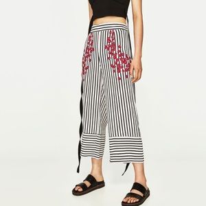 Zara Stripe Culottes
